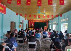 Chi trả tiền dịch vụ môi trường rừng tại xã Bằng Lang, huyện Quang Bình